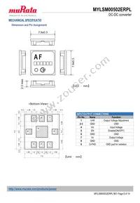 MYLSM00502ERPL Datasheet Page 8