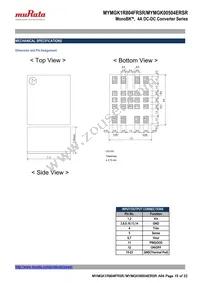 MYMGK1R804FRSR Datasheet Page 15