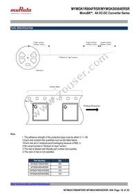 MYMGK1R804FRSR Datasheet Page 18