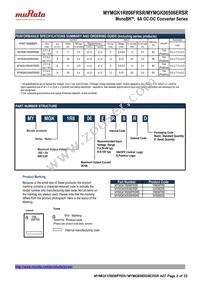 MYMGK1R806FRSR Datasheet Page 2