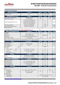 MYMGK1R806FRSR Datasheet Page 3