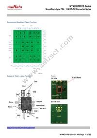 MYMGK1R812FRSR Datasheet Page 16