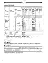 MYQ4Z-AC110/120 Datasheet Page 2