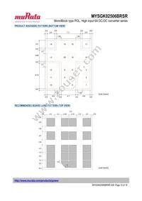 MYSGK02506BRSR Datasheet Page 12