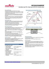 MYSGK02506BRSR Datasheet Page 18