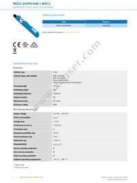 MZC1-2V2PS-KQ0 Datasheet Page 2