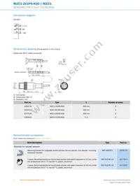 MZC1-2V2PS-KQ0 Datasheet Page 4