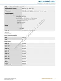 MZC1-2V2PS-KRD Datasheet Page 3