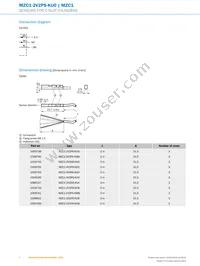 MZC1-2V2PS-KU0 Datasheet Page 4