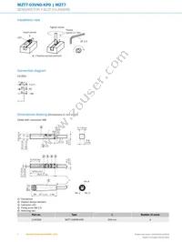 MZT7-03VNO-KP0 Datasheet Page 4