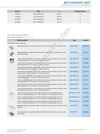 MZT7-03VNO-KP0 Datasheet Page 5