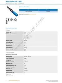 MZT7-03VNS-KP0 Datasheet Page 2