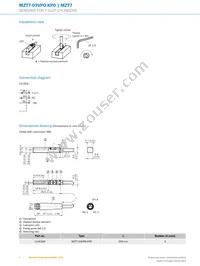 MZT7-03VPO-KP0 Datasheet Page 4