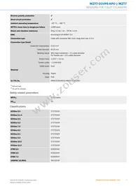 MZT7-03VPS-KP0 Datasheet Page 3