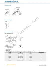 MZT8-03VNS-KP0 Datasheet Page 4