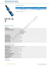 MZT8-03VPS-KP0 Datasheet Page 2