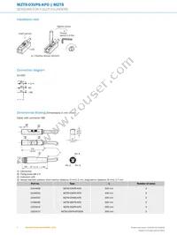 MZT8-03VPS-KP0 Datasheet Page 4