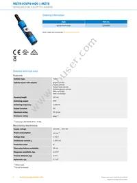 MZT8-03VPS-KQ0 Datasheet Page 2