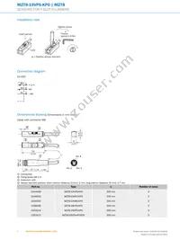MZT8-19VPS-KP0 Datasheet Page 4