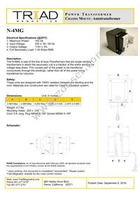 N-4MG Datasheet Cover