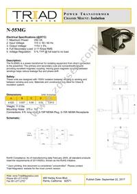 N-55MG Datasheet Cover