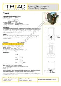 N-66A-B Datasheet Cover