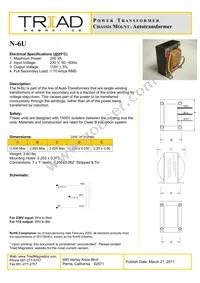 N-6U Datasheet Cover