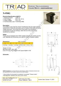 N-9MG Datasheet Cover