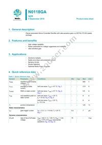 N0118GAML Datasheet Cover