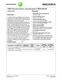 N02L6181AB27I Datasheet Cover