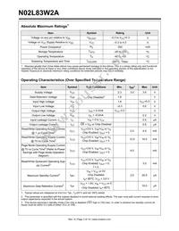 N02L83W2AN25IT Datasheet Page 3