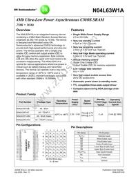 N04L63W1AB27I Datasheet Cover