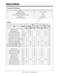 N04L63W2AT27IT Datasheet Page 5