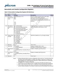 N25Q032A11ESEA0F TR Datasheet Page 22