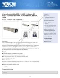 N286-10GSR-MDLC Datasheet Cover