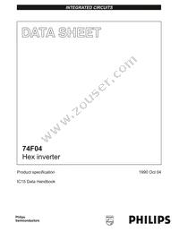 N74F04N Datasheet Page 2