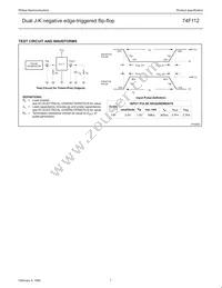 N74F112D Datasheet Page 7
