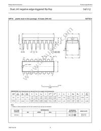 N74F112D Datasheet Page 8