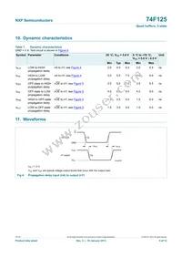N74F125N Datasheet Page 5