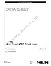 N74F132D Datasheet Cover