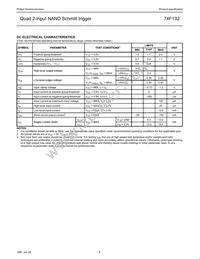 N74F132D Datasheet Page 4