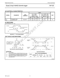 N74F132D Datasheet Page 5