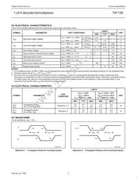 N74F139D Datasheet Page 4