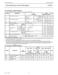N74F166D Datasheet Page 6