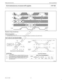 N74F166D Datasheet Page 8