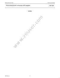 N74F166D Datasheet Page 11