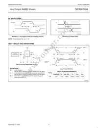 N74F1804D Datasheet Page 5