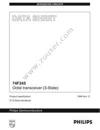 N74F245DB Datasheet Page 2