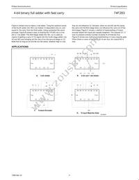 N74F283D Datasheet Page 4