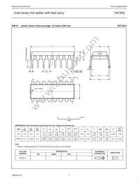 N74F283D Datasheet Page 7
